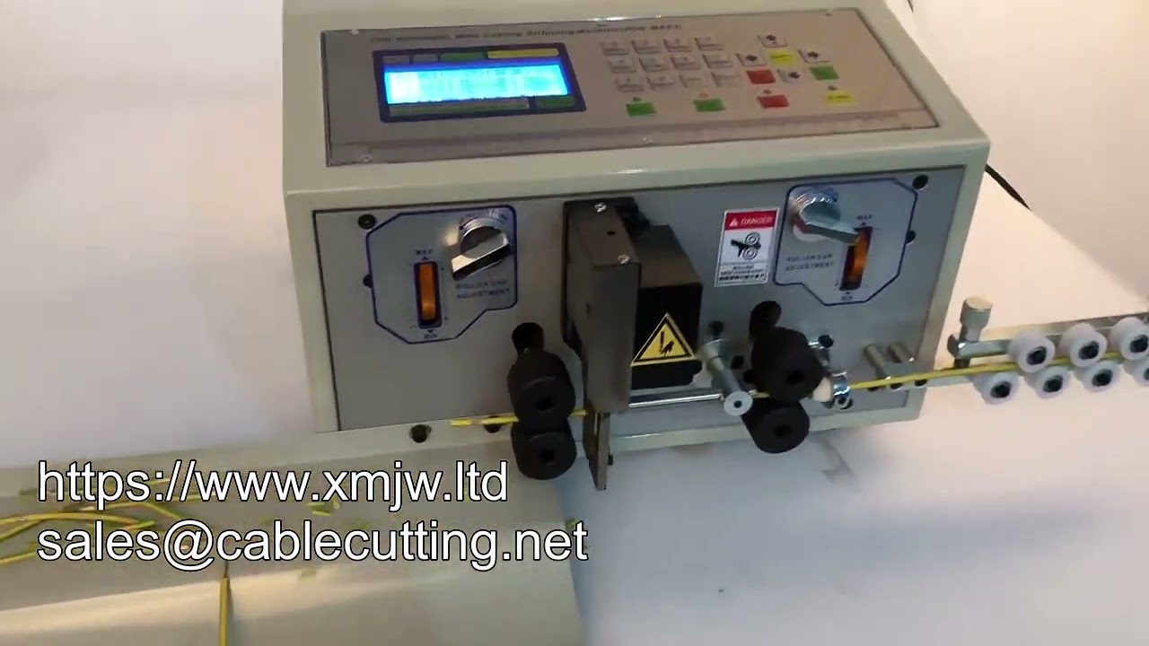WPM 03 - Automatische elektrische koperdraad stripper en snijmachine voor industriële verwerking