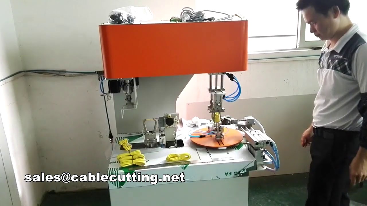 Automatische kabeloprol- en bindmachine | Efficiënt kabelbeheer