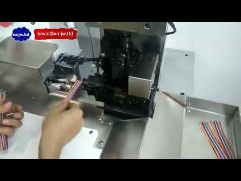 Automatische lintkabelkrimpmachine – Efficiënt krimpen van platte meeraderige vlakke kabels