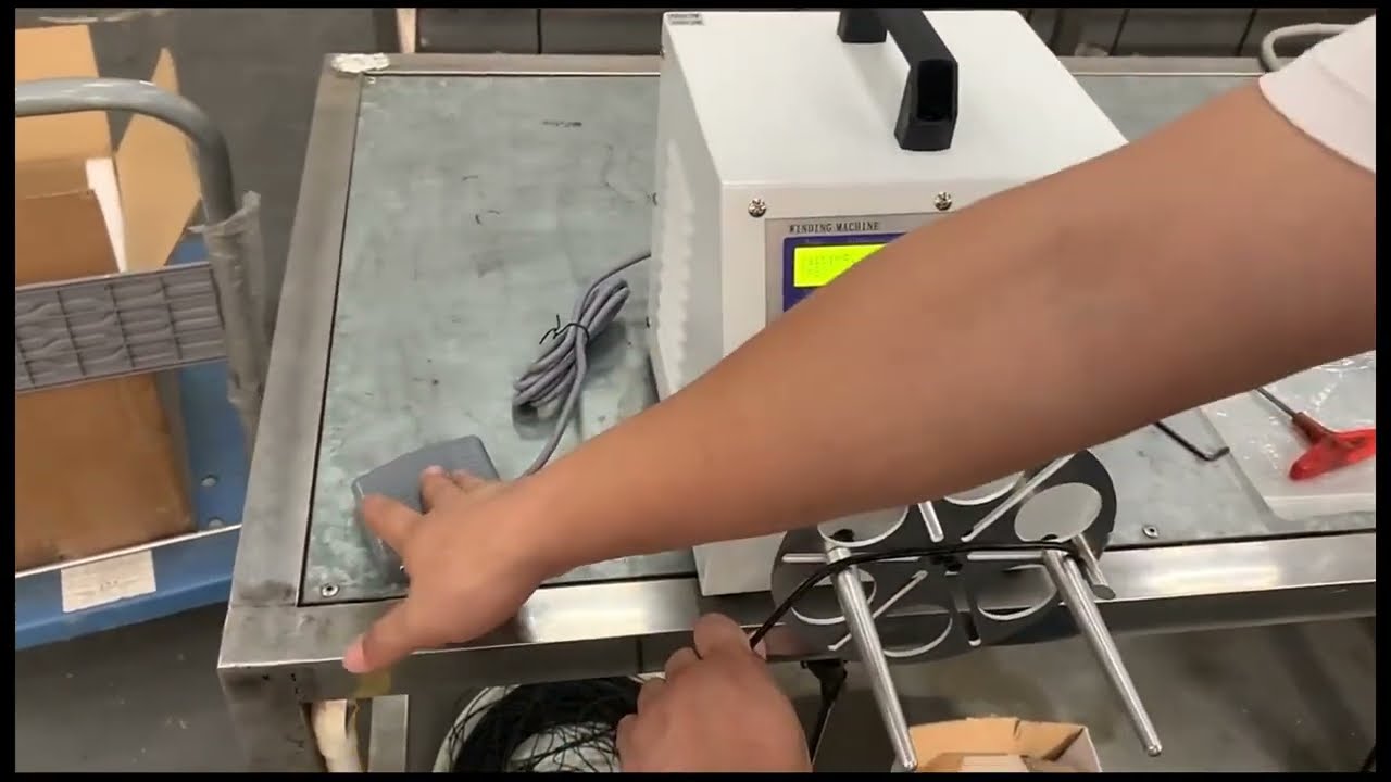 Alles-in-één automatische draadverwerkingsmachine: binden, wikkelen, spoelen, snijden en strippen