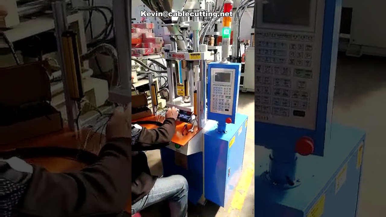 15-tons verticale handmatige kunststof spuitgietmachine - Compact & veelzijdig