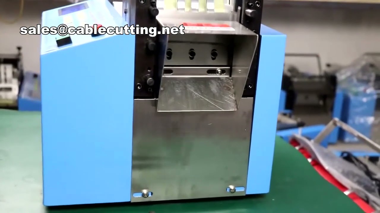 Industriële draad- en kabelsnijmachine | Touw- en draadsnijmachine
