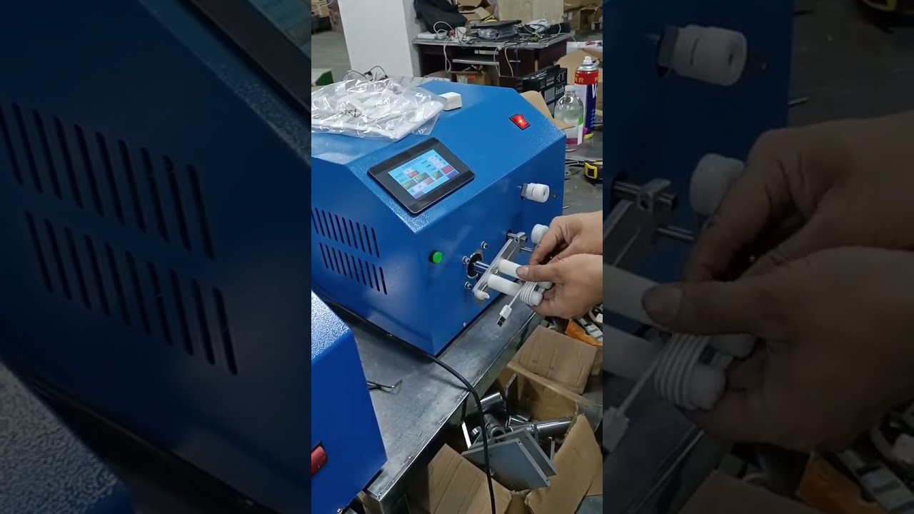 Datakabel Wikkelmachine #machine #kabelstripmachine #fabriek #automobiel #doehetzelf