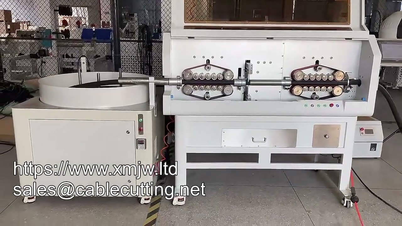 Automatische kabelopwikkel en toevoer voor snij- en stripmachines – tot 150mm²