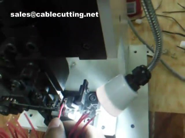 Industriële Kabeloorkrimpmachine | Precisie Kabelterminal Krimpmachine