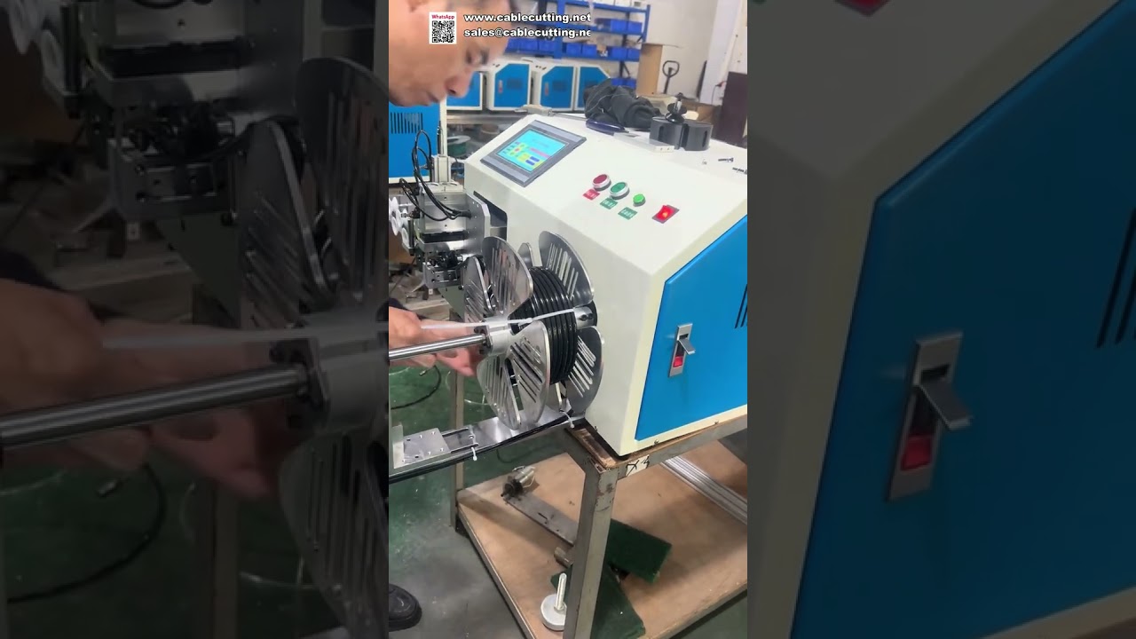 Industriële meter tel-, snij-, wikkel- en oprolmachine voor efficiënte materiaalverwerking