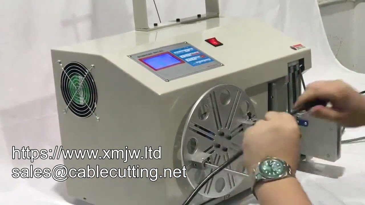 Efficiënte USB-kabel wikkelmachine voor kabels tot 200mm diameter