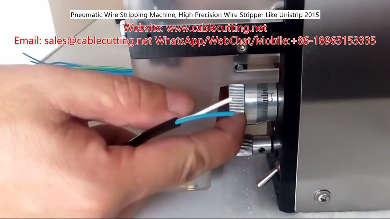 Pneumatische Draadstripmachine met Hoge Precisie - Automatische Draadstripper