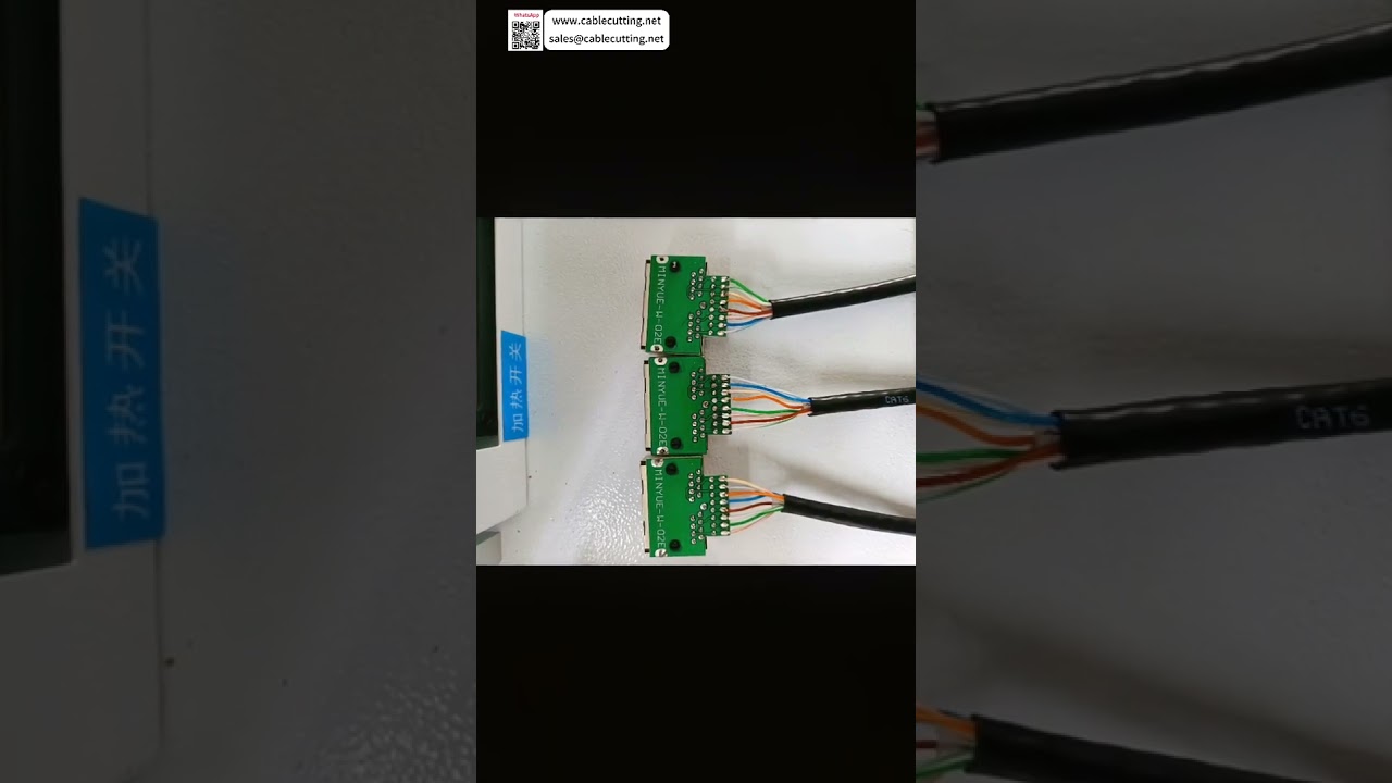 8-aderige kabel semi-automatische soldeermachine | 2-staps snelle bediening professioneel lasgereedschap