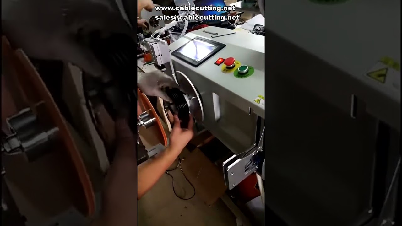 Draad wikkel- en bindmachine | Automatische snoerwikkelmachine voor kleine wikkelingen