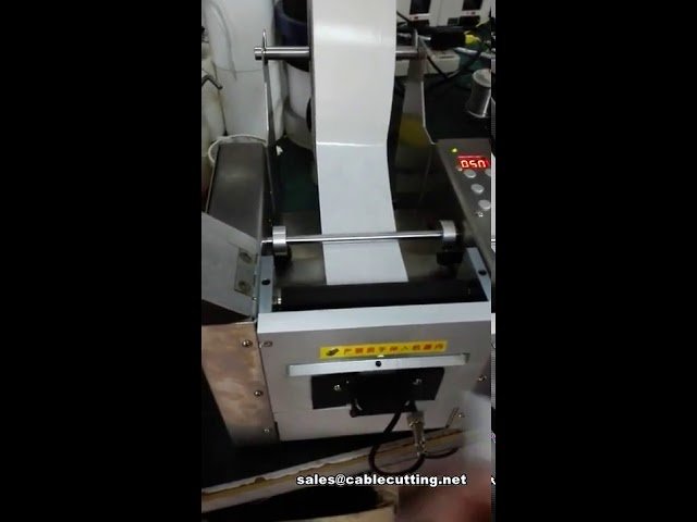 120mm witte papieren tape – Elektrische dispenser voor efficiënte verpakkingsautomatisering