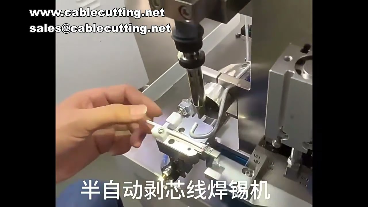 USB-datakabel soldeermachine | Geautomatiseerd terminal lassen en strippen