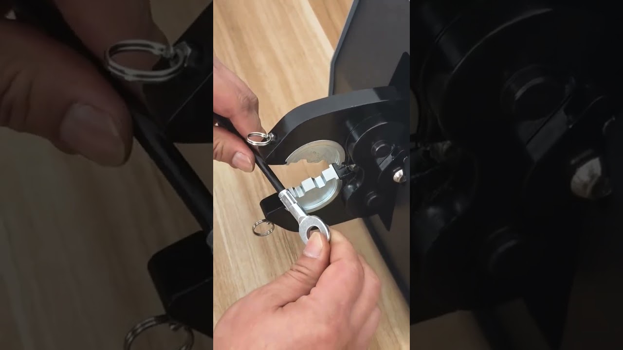 Pneumatische krimpmachine voor ijzeren beugels en andere connectoren #fabriek #machine
