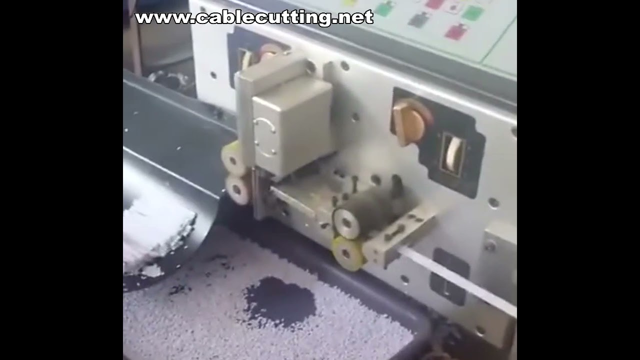 Professionele lintkabelstrip- en vlakdraadsnijmachine voor meerdere draden