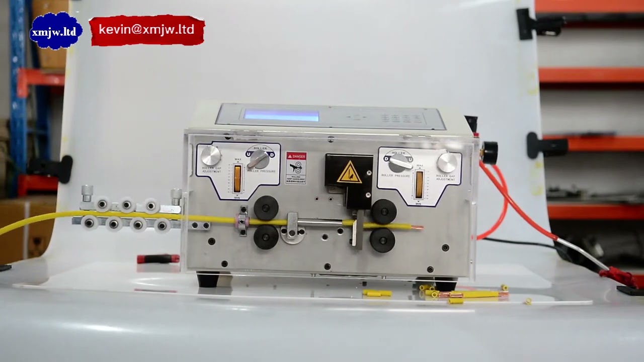 Automatische draadknippen stripmachine voor kabels tot 25mm² - Precisie & snelheid