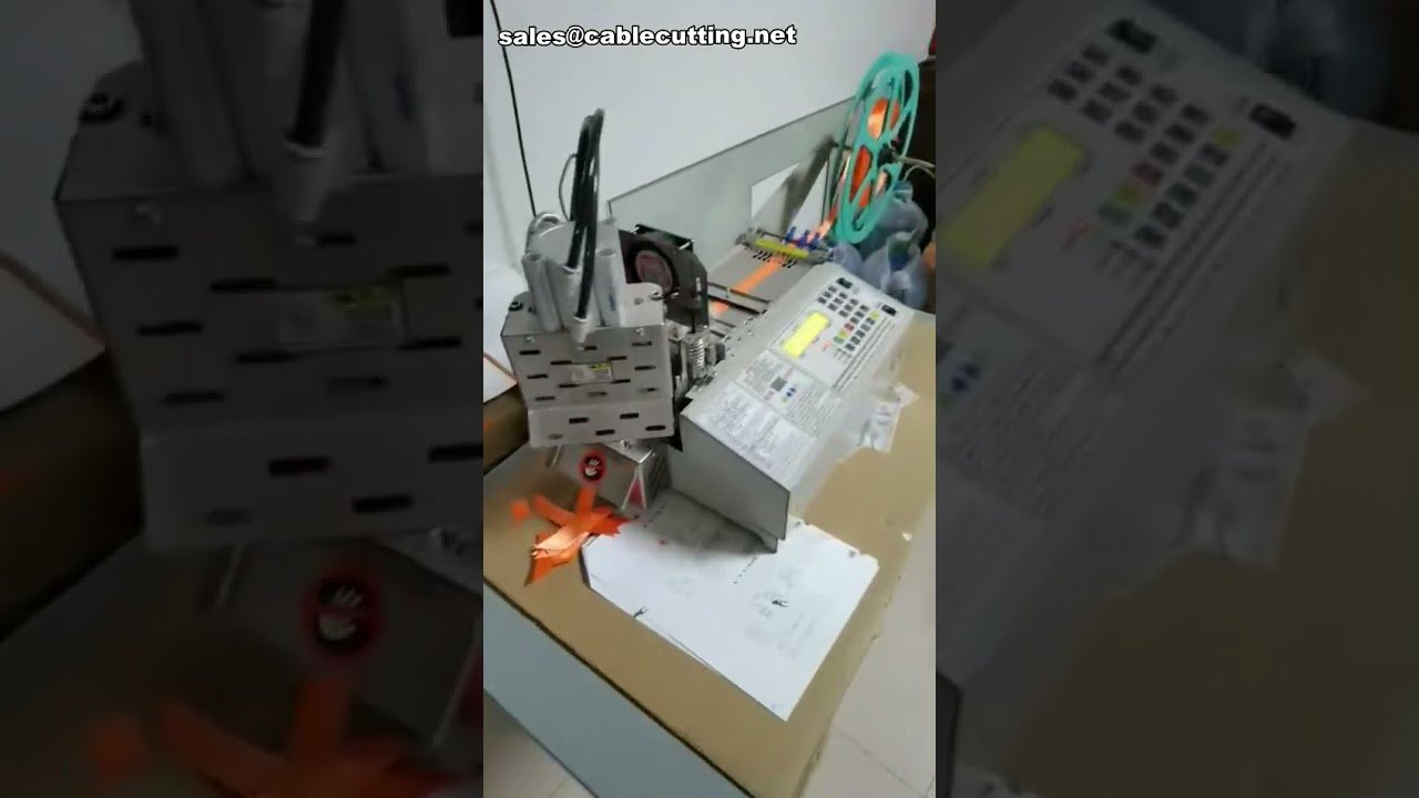 Automatische koude- en warmtesnijmachine voor tape en banden | Efficiënte bandsnijautomaat