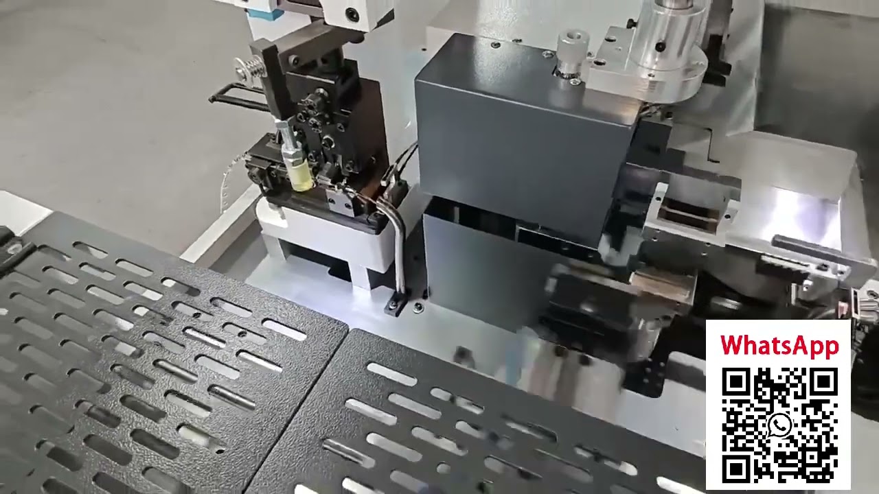Traverserende 5-draads dubbelzijdige krimpmachine voor dual carrier-terminals
