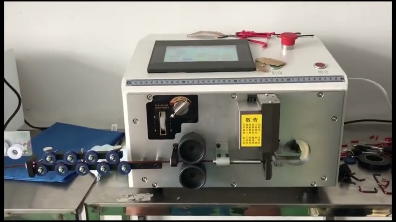 Automatische BV-kabel verwerkingsmachine – buigen, strippen en snijden