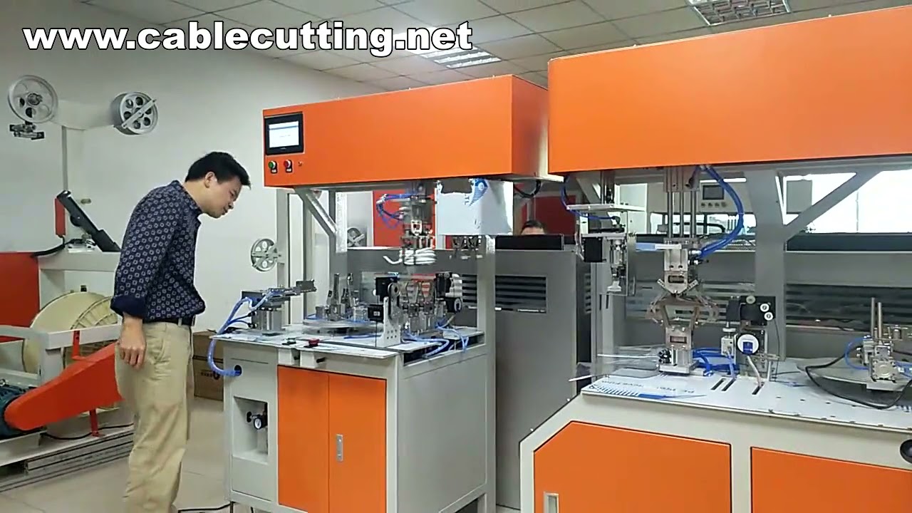 Automatische draadwikkel- en bundelmachine voor ventilatoren | Efficiënte productie