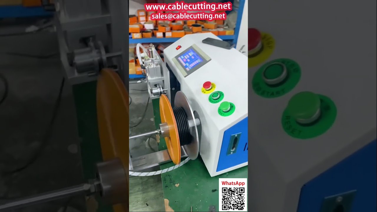 Automatische wikkelmachine met teller voor draadverwerking
