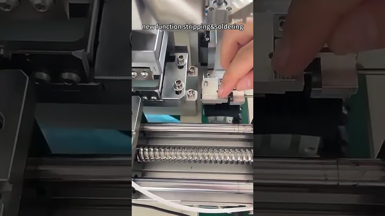 USB Type-C kabelproductiemachine: halfautomatisch strippen & solderen voor fabrieken #fabriek