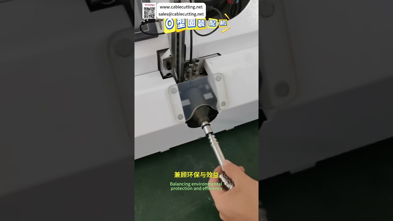 Slimme automatische O-ringassemblagemachine met snelle matrijsomstelling en hoog rendement