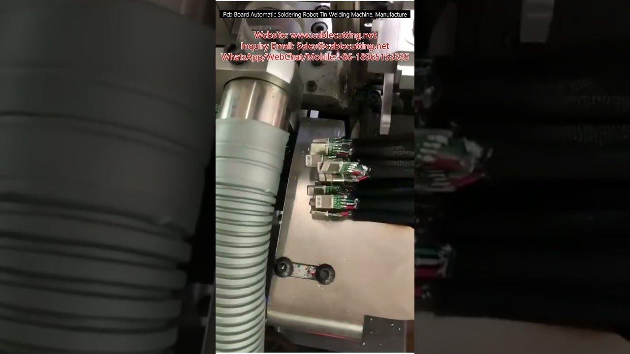 Automatische Soldeerrobot voor PCB's - Precisie Tinlasmachine voor Productie