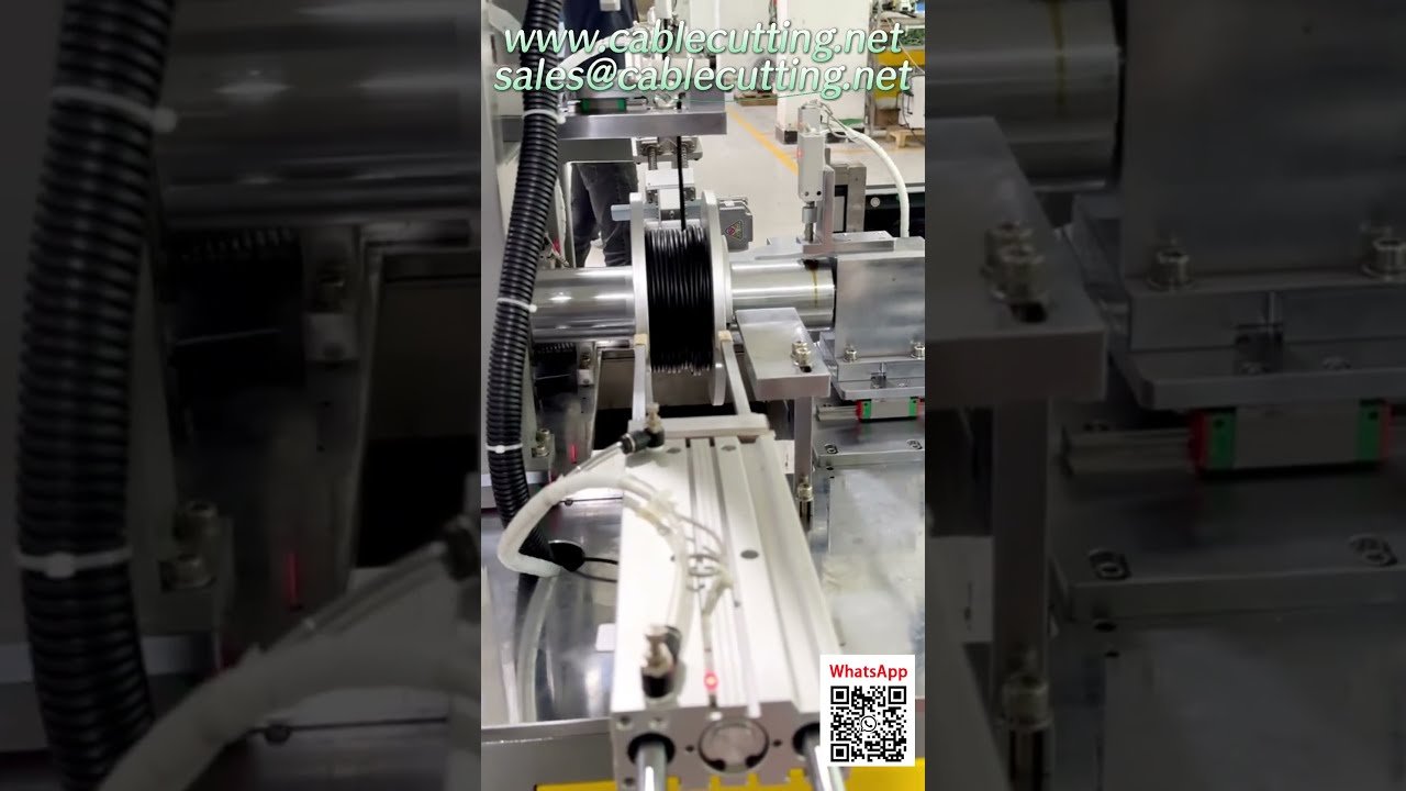 Volledig automatische kabelschietmachine – Geautomatiseerd meten, traverseren & knippen