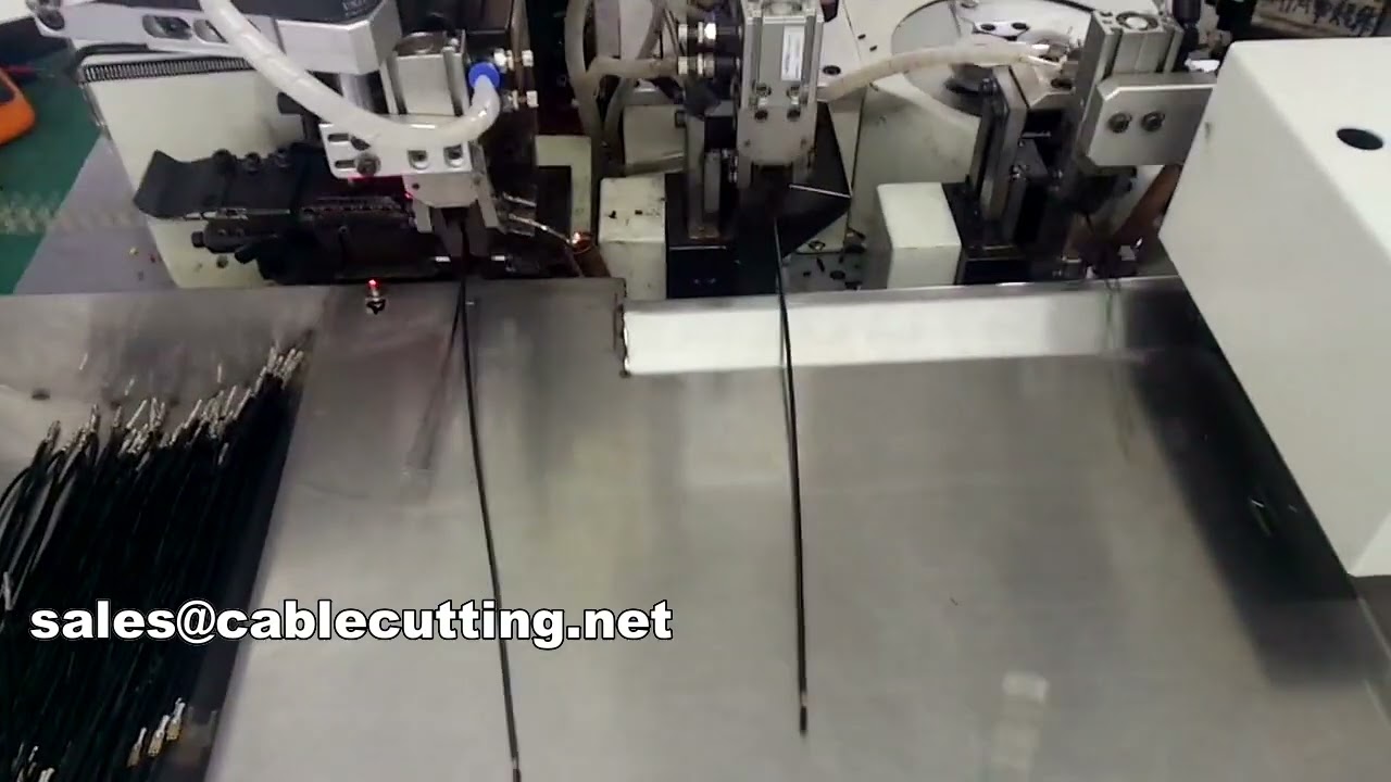 Automatische driezijdige krimpmachine voor twee draden WPM-038F