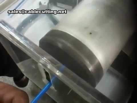 Semi-automatische coaxkabel stripmachine voor grote kabels