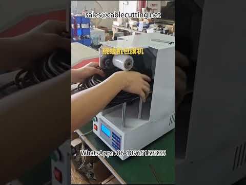 Automatische snoeropwikkel- en omwikkelmachine | Industriële verpakkingsautomatisering