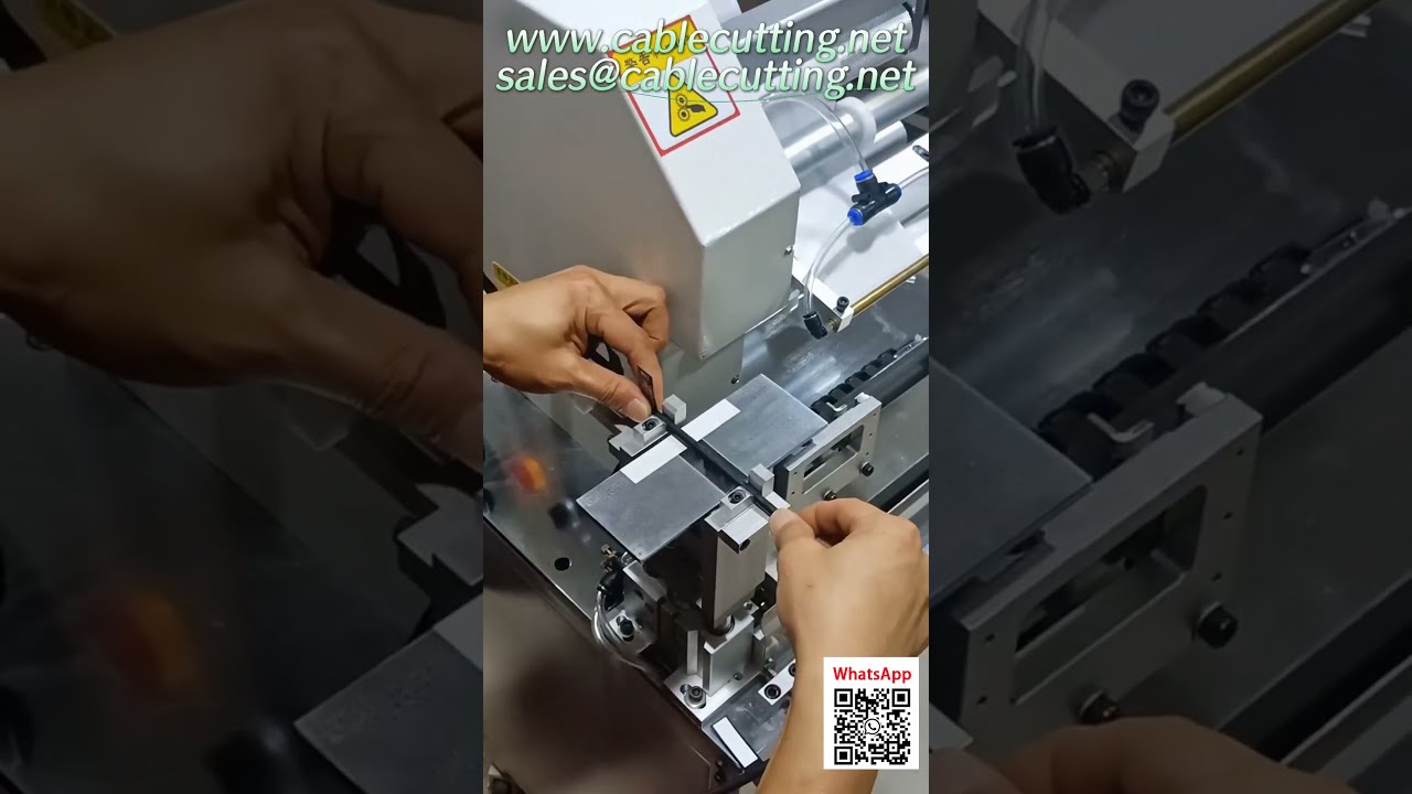Automatische draadsnij- en stripmachine WPM-85-40 | Verhoog productie-efficiëntie