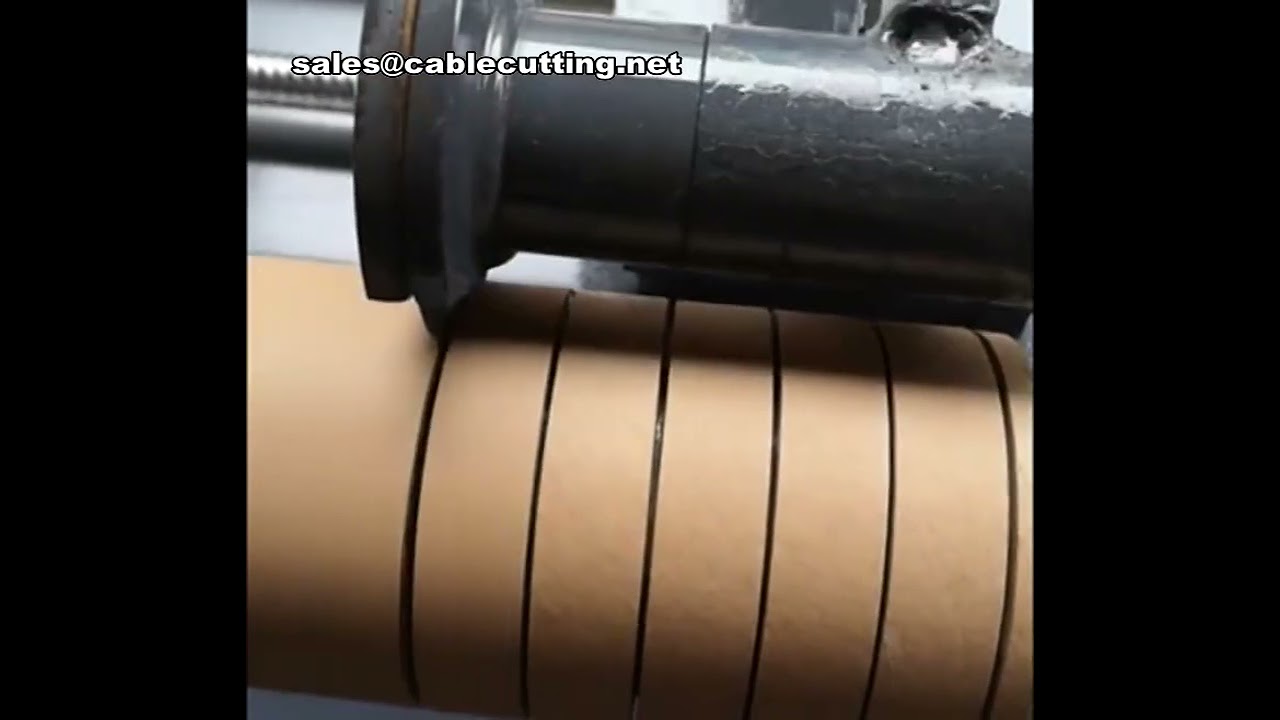 Automatische precisie snijmachine voor papieren kokers & kraftkernen | Hoge nauwkeurigheid slijtapparatuur