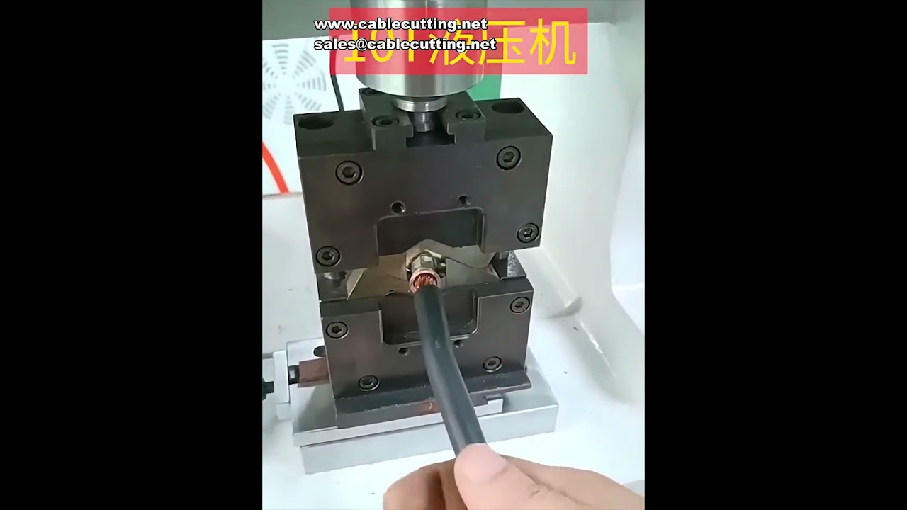 10T Hydraulische Kabelschoenpers 2,5 tot 70 mm² - Zware Kabelpers voor Industrieel Gebruik