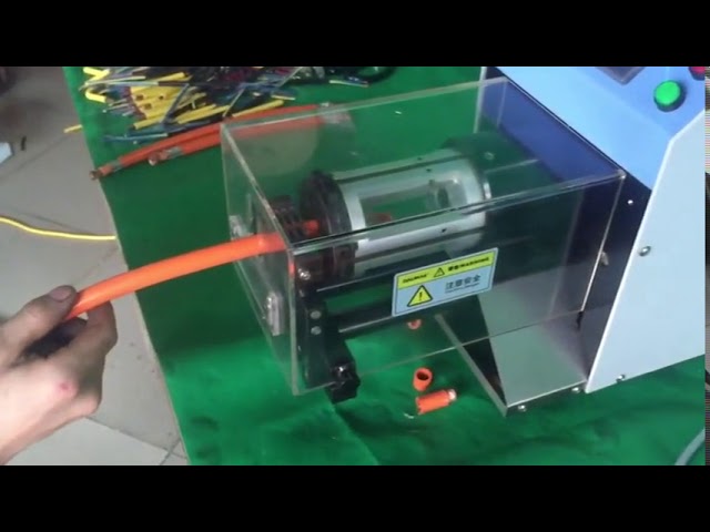 Semi-automatische coaxkabel stripper - Efficiënt en precies