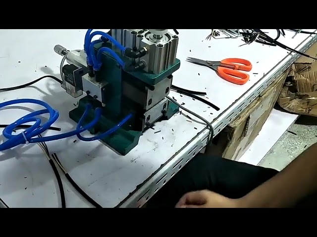 Compacte pneumatische draadstripmachine 3F - Elektrische kabelstripper voor professioneel gebruik
