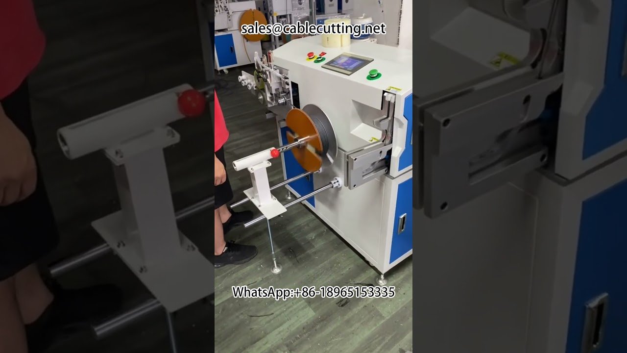 Geautomatiseerde meter telling, sorteren, knippen, wikkelen en binden in één machine – netjes opgeruimd #DIY