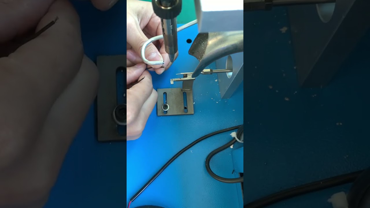 Geautomatiseerde soldeermachine proef ②: Diode-puntlassen – effect zonder mal