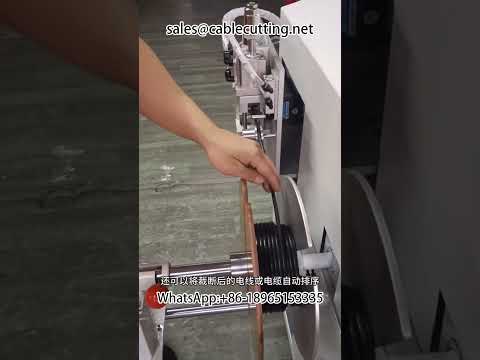 Automatische meter-tellende, rij-snijdende, wikkel- en bindmachine | Draadverwerkingsmachine