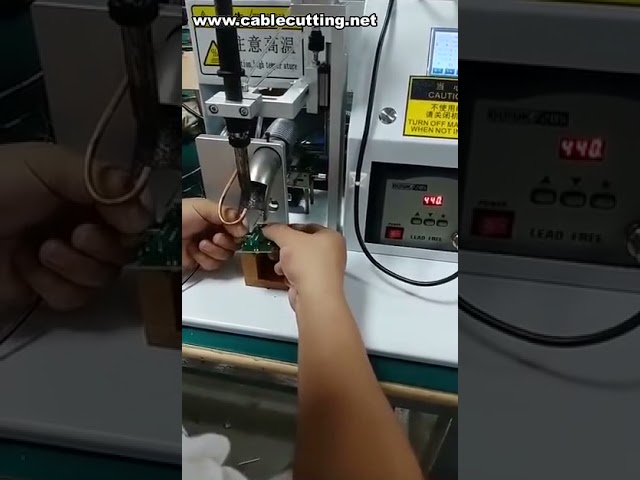 LED-lamp soldeermachine | Elektronische soldeermachine | Meeraderig soldeerapparaat