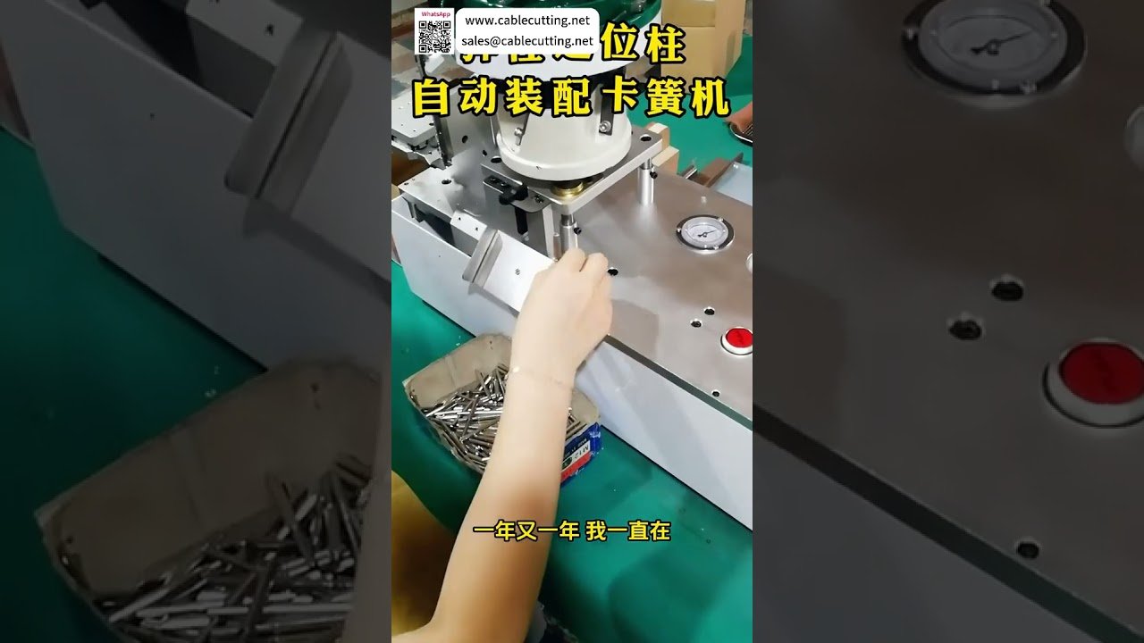 Automatische borgringmachine met elastische positioneringspennen – Hoge efficiëntie voor de fabriek
