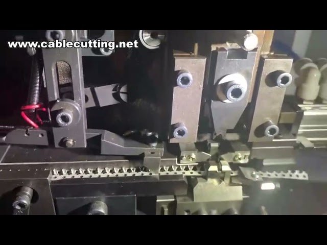 Volledig automatische terminalkrimpmachine – Precisie applicator voor draadverwerking