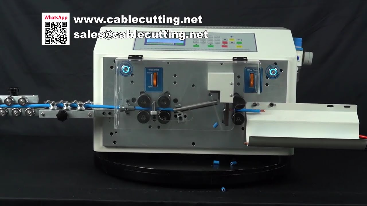 Krachtige 6-Wiel Aangedreven Draadstripper en Snijmachine voor 25mm2 Kabels – MAX1-6N