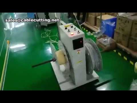 Efficiënte draadsnij-, strip-, wikkel- en bindmachine voor industriële automatisering