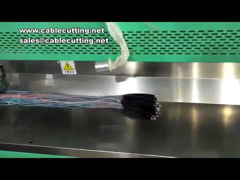Automatische draadsnij- en stripmachine voor datakabels | Hete striptechnologie