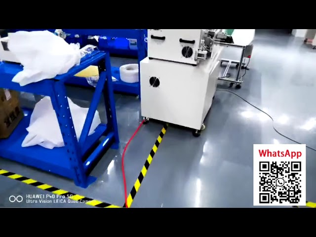 Geautomatiseerd draadverwerkingssysteem: 70mm² kabelstripper met automatisch spoelen & 50mm² kabelstripper met robotarm + transportband