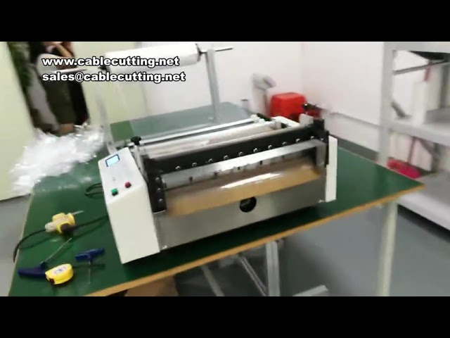 Automatische dwarssnijmachine voor plastic en papierrollen | Rol snijden tot vellen