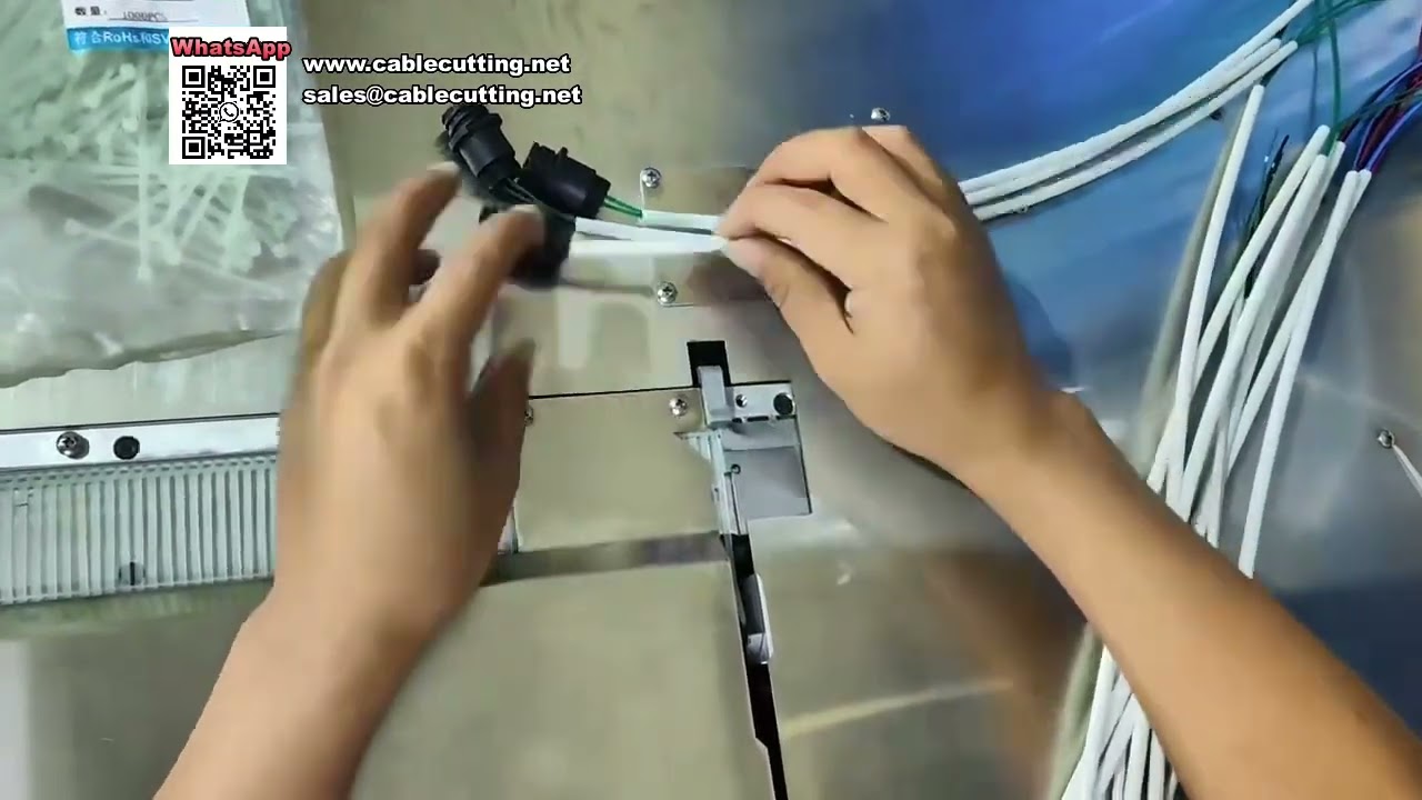 Platform Automatische Kabelbindermachine – Automatisch Inrijgen, Spannen en Knippen