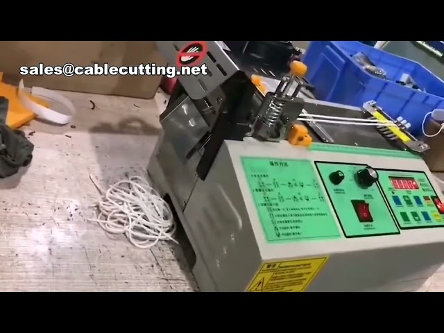 Elastische Oorlus Knipmachine – Efficiënt Snijden van Elastische Oorlussen