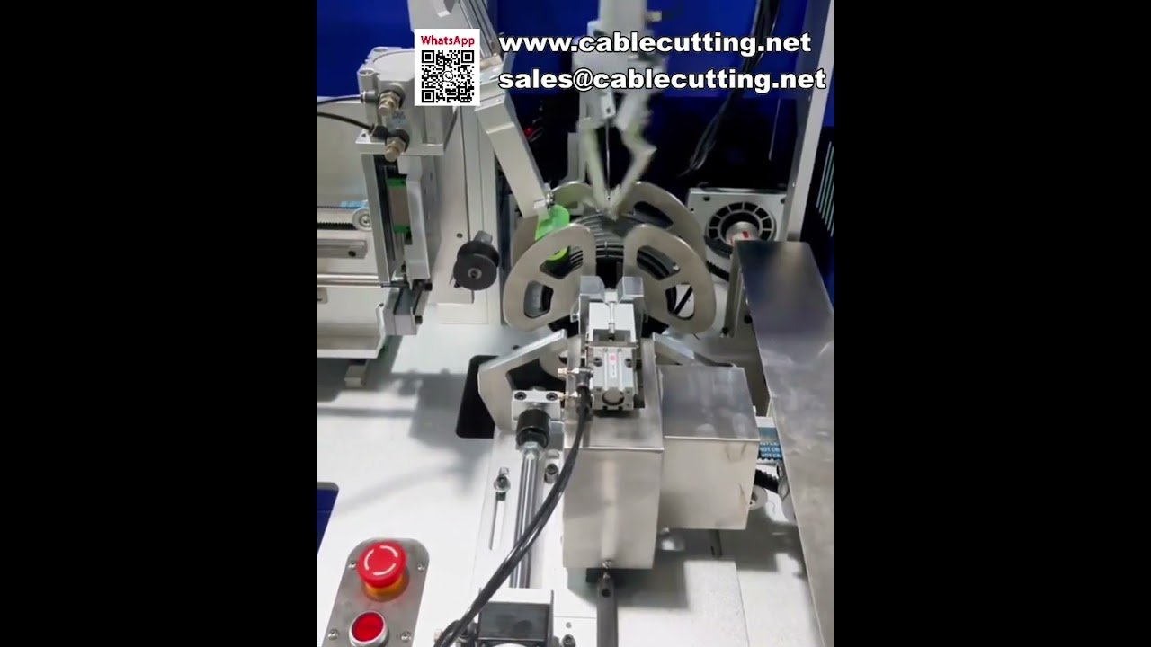 Alles-in-één automatische draadverwerkingsmachine: knippen, wikkelen en binden